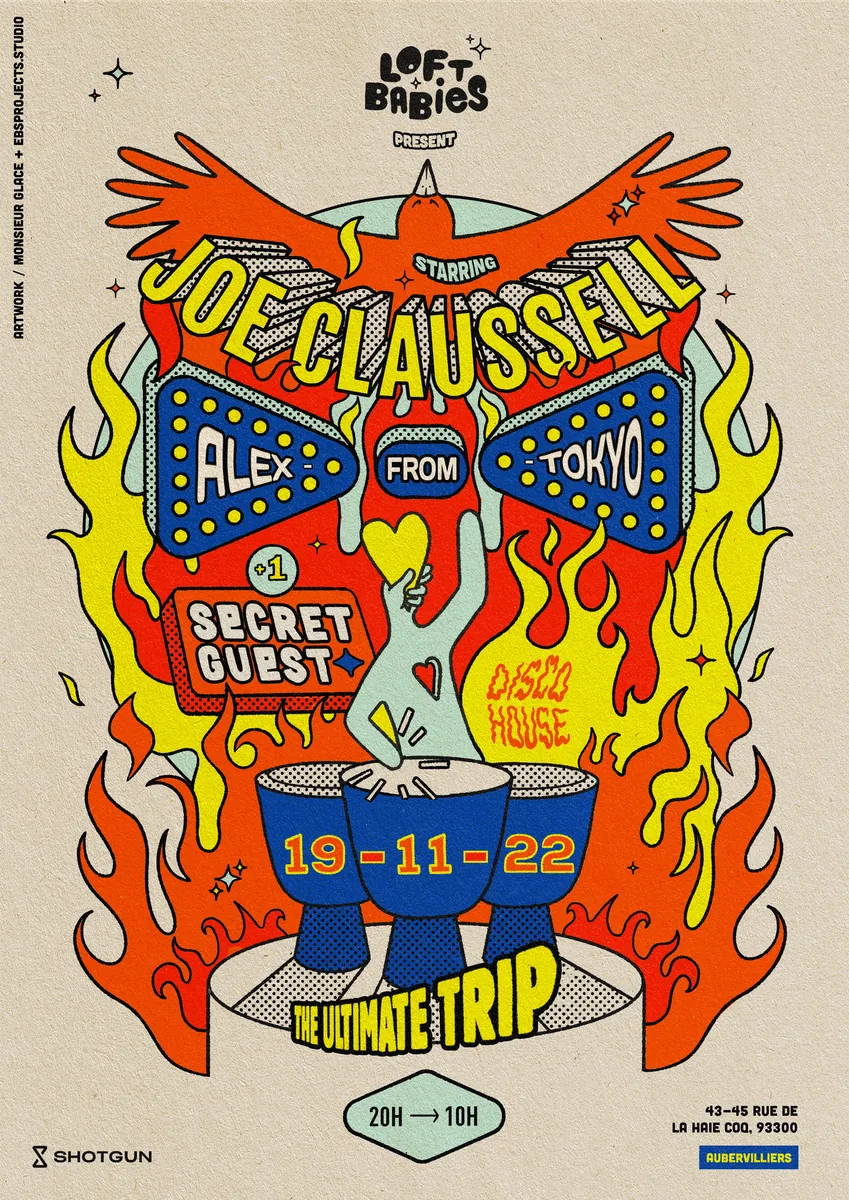 Affiche Joe Claussell — The Ultimate Trip